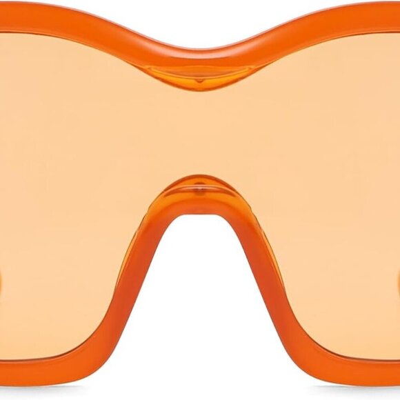 Accessories - Oversized Trendy Wrap Around Sunglasses for Women Men - Cool Concert shades 2000